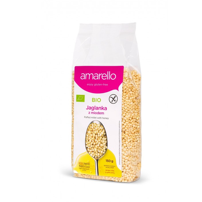 AMARELLO BIO Jaglanka z miodem KUBARA AMARELLO BIO Jaglanka z miodem KUBARA