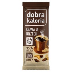 DOBRA KALORIA Baton owocowy Kawa & Orzech KUBARA x20 sztuk