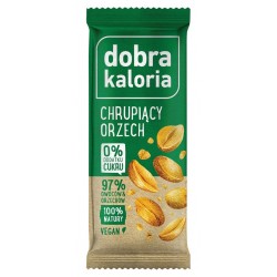 DOBRA KALORIA Baton owocowy Chrupiący Orzech KUBARA x20 sztuk