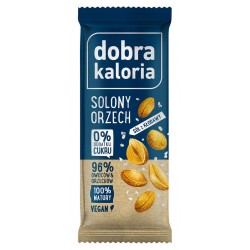 DOBRA KALORIA Baton owocowy Solony Orzech KUBARA x20 sztuk