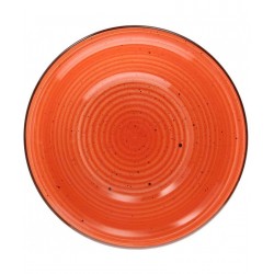 Talerz do zupy, pomarańczowy Tognana Art & Pepper, 21cm