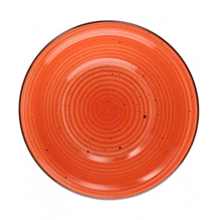 Talerz do zupy, pomarańczowy Tognana Art & Pepper, 21cm