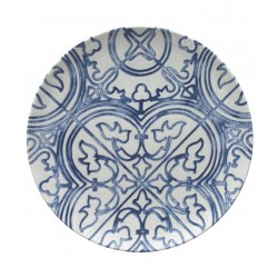 SEASIDE MAIOLICA  BLU TALERZ OBIADOWY 26 CM