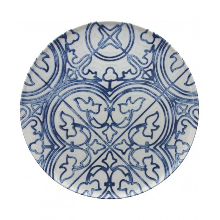 SEASIDE MAIOLICA  BLU TALERZ 31 CM OKRĄGŁY