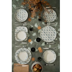 SEASIDE  MAIOLICA GRIGIO  TALERZ 31 CM PROSTOKĄTNY
PODTALERZ, PRZEKĄSKI