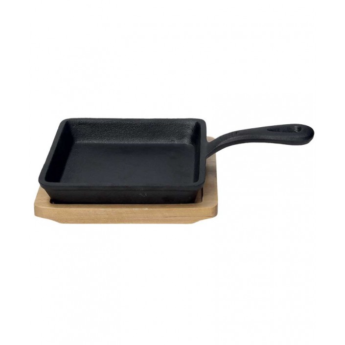 patelnia żeliwna Tognana Fusion Taste 14 cm z deską