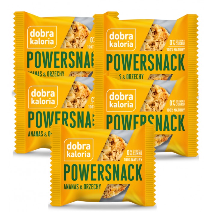 DOBRA KALORIA Powersnack Ananas&Orzechy KUBARA
