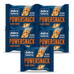 DOBRA KALORIA Powersnack Solony Migdał KUBARA x 5szt.