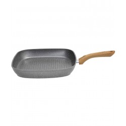 TOGNANA STONE & WOOD STYLE PATELNIA GRILL 28  X 28 CM