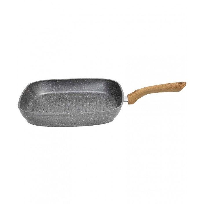 TOGNANA STONE & WOOD STYLE PATELNIA GRILL 28  X 28 CM