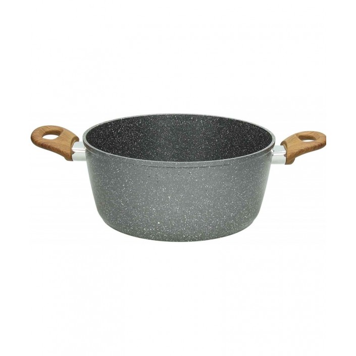 TOGNANA STONE & WOOD STYLE RONDEL Z 2 UCHWYTAMI 20 CM