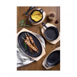 zestaw żeliwnych patelni tognana fusion taste