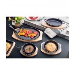 zestaw żeliwnych patelni tognana fusion taste