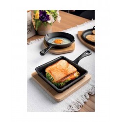 zestaw żeliwnych patelni tognana fusion taste