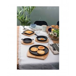 zestaw żeliwnych patelni tognana fusion taste