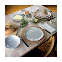 Talerz deserowy Tognana Nordik White 20 cm