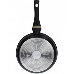 solidne dno ze stali nierdzewnej patelnia 24 cm Tognana Italika Premium