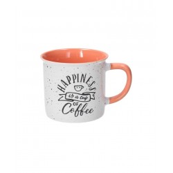 duży kubek do kawy Tognana happy Coffe łosoś