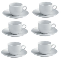 Komplet filiżanek do kawy Tognana Metropolis Coffee 6 szt.