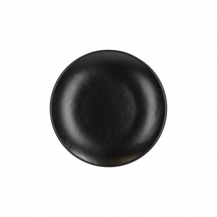 Talerz deserowy czarny Tognana Tatami 20 cm