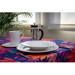 biały, porcelanowy Kubek Tognana Golf 320 ml