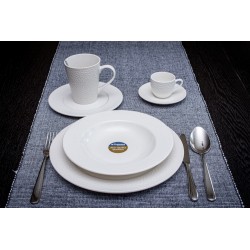 biała, porcelanowa filiżanka do kawy Tognana Golf