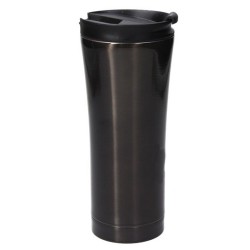 czarny kubek termiczny 400ml tognana take away