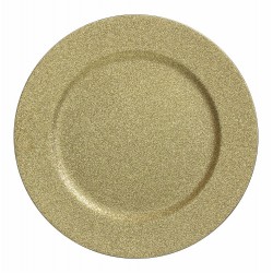 Podstawka pod talerz Tognana Glitter Oro 33 cm