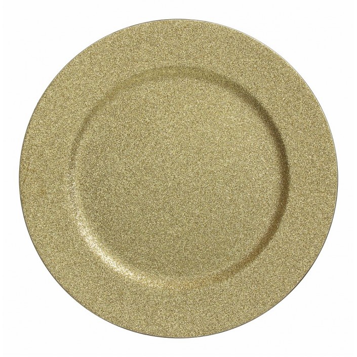 Podstawka pod talerz Tognana Glitter Oro 33 cm