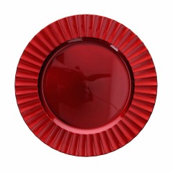 Podstawka pod talerz Tognana Royal Red Wavy 33 cm