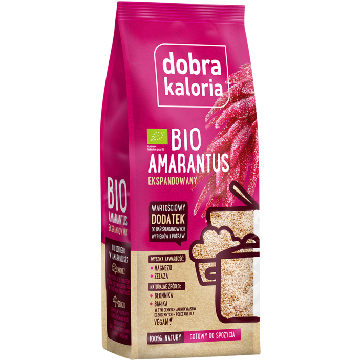 DOBRA KALORIA BIO Amarantus Ekspandowany KUBARA