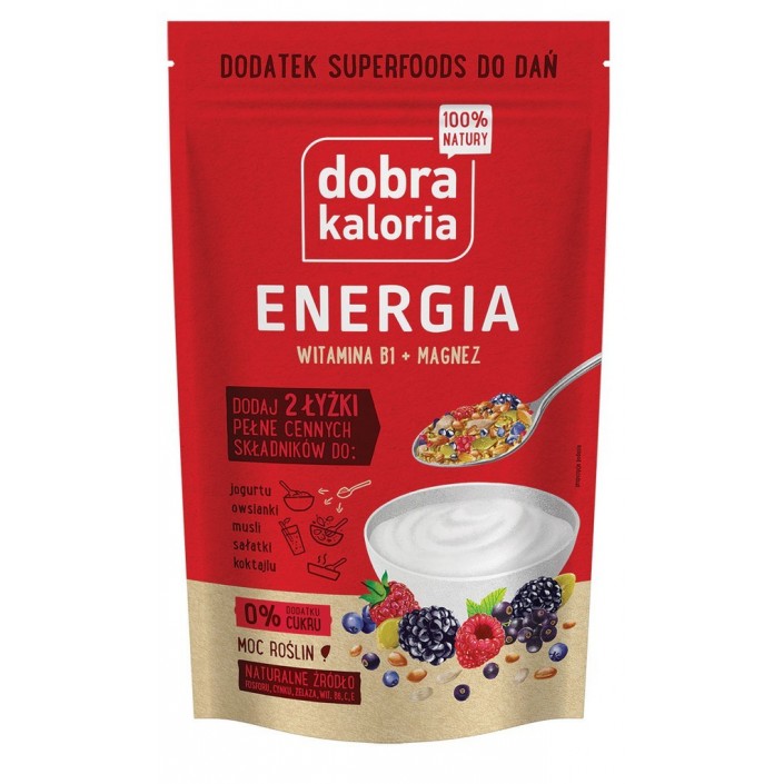 DOBRA KALORIA Dodatek superfoods do dań - ENERGIA KUBARA