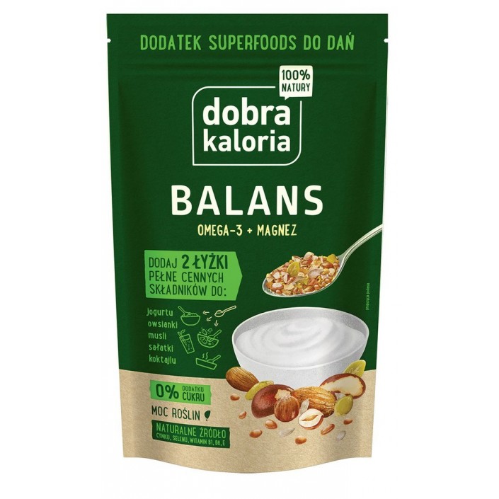 DOBRA KALORIA Dodatek superfoods do dań - BALANS KUBARA DOBRA KALORIA Dodatek superfoods do dań - BALANS KUBARA